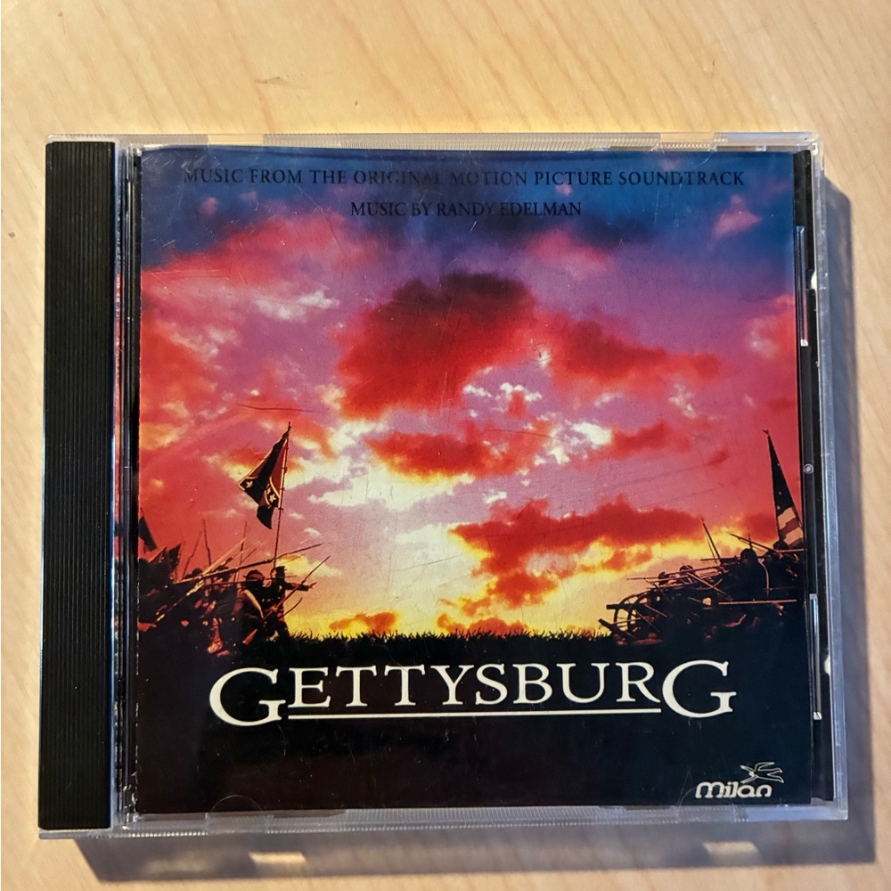 Milano Gettysburg Soundtrack CD - Vibrant Sunset Cover